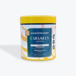 Hometown Hero Live Rosin Caramels (10ct)