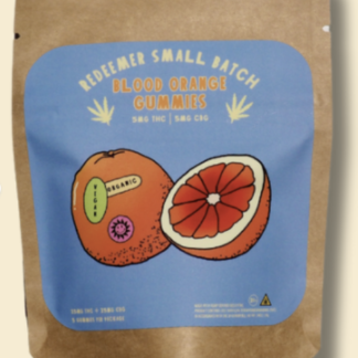 Redeemer THC + CBG Gummies: Blood Orange (5mg ea)