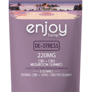 Enjoy CBD + CBG + Mushroom Blend: De-stress