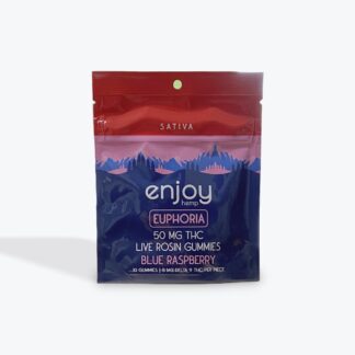 Enjoy D9 Live Rosin Gummies 50mg