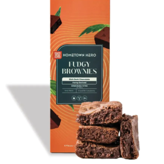 Hometown Hero Fudgy Delta-9 Brownies