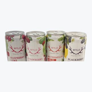 WYLD Real Fruit Infused Sparkling Water